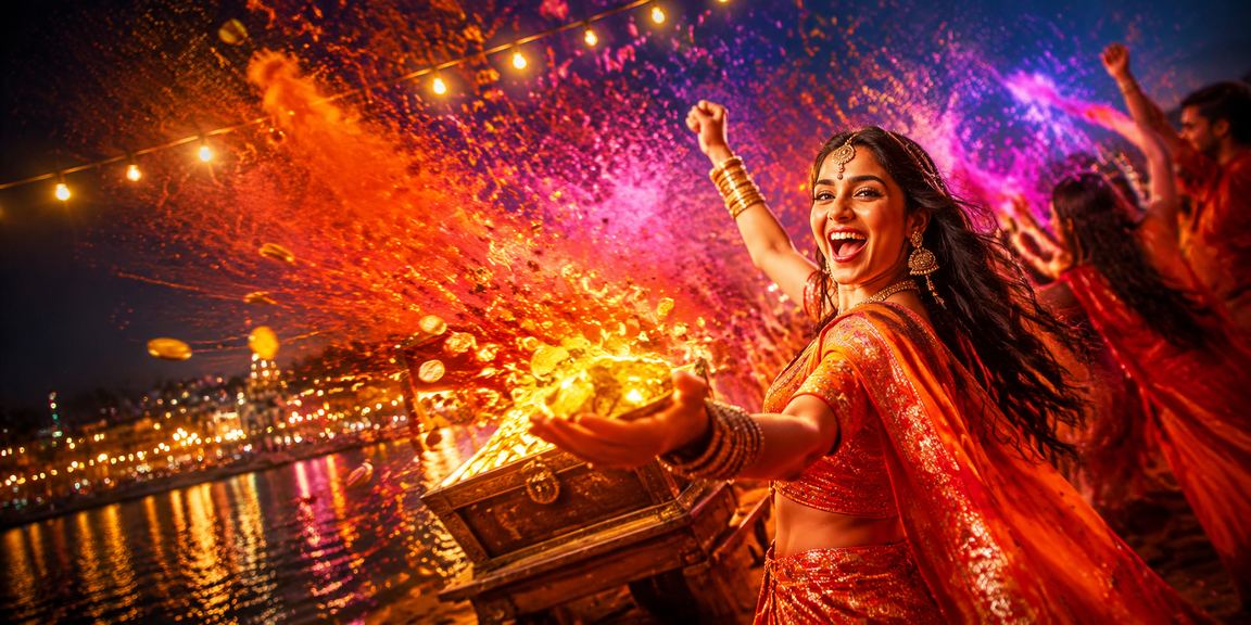 Celebrating Holi festival with casino online offers